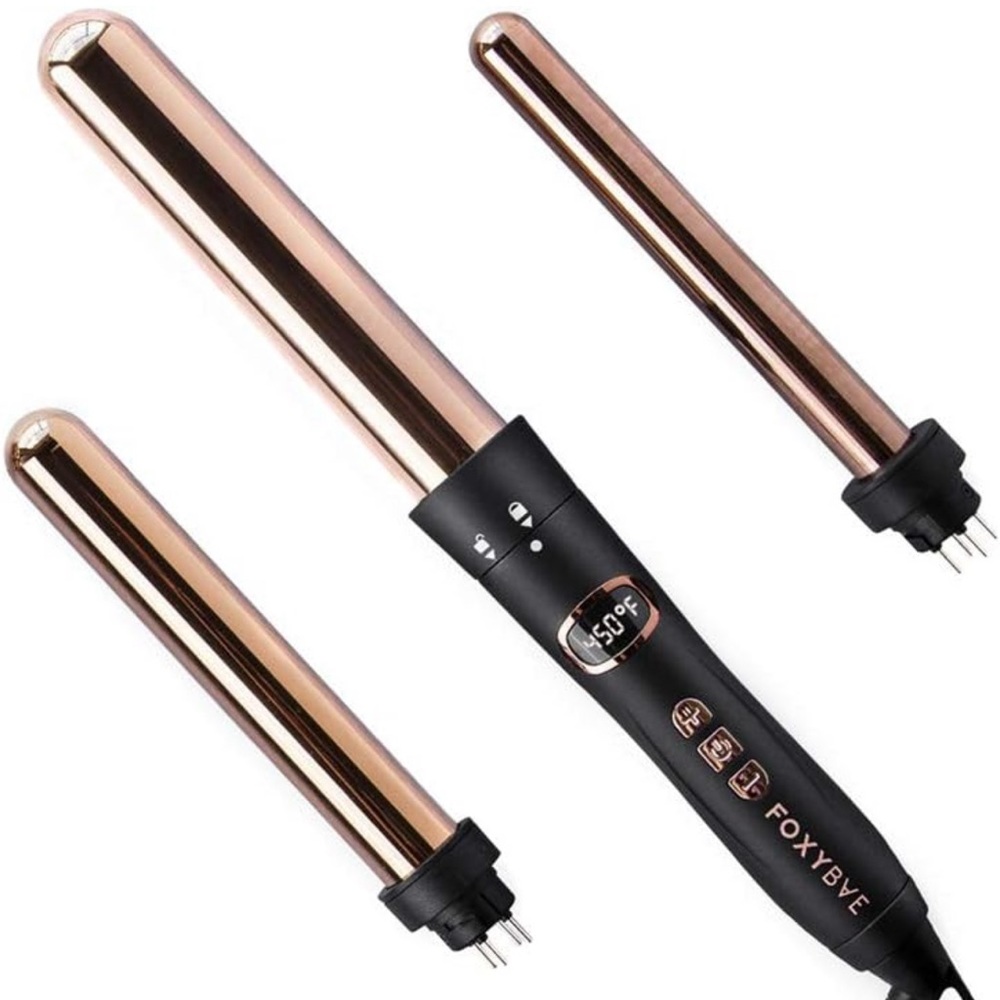 FoxyBae Wave Baby. Rose Gold Triple Waving iron.